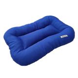 Almofada Retangular Lisa Para Cachorro 05 Azul Fábrica Pet