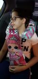 Almofada Travesseiro Protetor Cinto Segurança Boneca L.O.L Infantil e Adulto - Maria dos reis