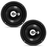 Alto Falante Automotivo Bravox Tr6bk 6 Polegadas 160W Rms 4 Ohms Triaxial Black