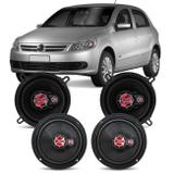 Alto Falante Automotivo Gol G5 G6 G7 2009 A 2019 Foxer 5" E 6" 200W RMS 4 Ohms Triaxial Original