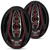 Alto Falante Bomber Bicho Papão 6x9" 300W RMS 4 Ohms Pentaxial Bobina Simples Preto