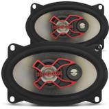 Alto Falante Bravox B3X46X 4x6 Polegadas 80W RMS Triaxial 4 Ohms Bobina Simples Par