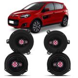 Alto Falante Palio 13 A 17 Grand Siena 13 A 19 Foxer 5" E 6" 200W RMS 4 Ohms Triaxial Original Kit