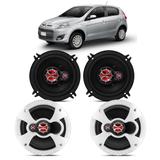 Alto Falante Palio 1996 A 2018 Uno 1984 A 2018 Foxer 5 E 6" 200W RMS Triaxial Original Kit KFT.038A
