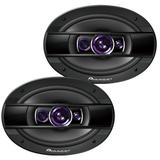 Alto Falante Pioneer TS-6960BR 6x9 Polegadas Quadriaxial 100WRMS 4 Ohms Bobina Simples