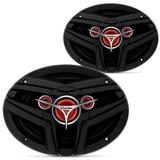 Alto Falantes Quadriaxial 6x9 Pol Bomber BBMAX 100W Rms 4 Ohms