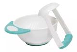 Amassador De Papinha Fruta Para Bebês Com Tigela Buba AZUL - Buba baby