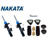 Amortecedor Dianteiro Com Kit Batente New Focus 2009 A 2013 Par Nakata - Nakata/expidbor