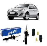 Amortecedor Dianteiro Fiesta Hatch Sedan 2003/...(Amort+Bat+Coifa) Par - Nakata