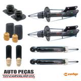Amortecedores Dianteiros e Traseiros (COFAP) + Kit Batente - Fiat Siena / Palio - 2001 até 2015