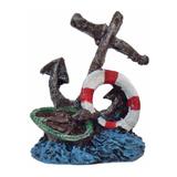Âncora Com Boia enfeite para decoração de aquário. - Shop everest