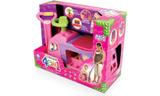 Andador 4 em 1 Rosa Magic Toys