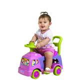 Andador 4 em 1 rosa menina magic toys