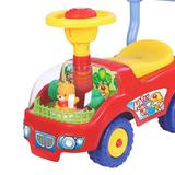 Andador de Bebê Carrinho Ursinho Motoca Volante e Buzina - Amarelo - Dm Toys