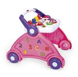 Andador Didático Infantil Rosa- POLIPLAC