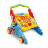 Andador educativo maral 4 x 1 menino - Maral brinquedos