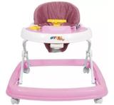 Andador Infantil Bebê Styll Baby Rosa Musical
