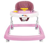 Andador Infantil Musical - Styll Baby Rosa/Branco