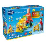 Andador Infantil Trem Alfabeto Som e Luz 80-076620 VTech - Yes toys