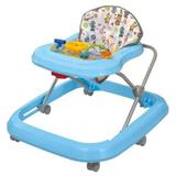Andador para Bebê Infantil Didático Toy Até 15Kg Com Regulagem de Altura - Azul - Tutti baby