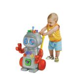 Andador Robô Vermelho Som e Luz - Magic toys