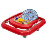 Andador Tutti Baby Toy Musical - Até 15 kg - Vermelho - Tutty baby