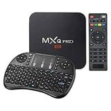 Android Conversor Smart Tv Hdmi 4k Android 7.1 Wifi com Mini Teclado - Mx