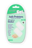 Anéis Protetores Gel Tam G - Ref. 8013 - Só Pés