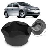 Anel Borracha Porta Copos Console Gol Parati Saveiro G4 06 a 14 Voyage Gol Saveiro G5 05 a 13 Preto - Auto quality