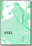 Anel de vidro - Ouro sobre azul design e edito