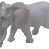 Animal decorativo - elefante branco - Btc decor