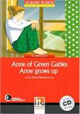 Anne of green gables - anne grows up - with audio cd - level 3 - Helbling languages
