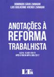 Anotacoes Reforma a Trabalhista - 01Ed/18 - Ltr editora