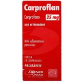 Anti-inflamatório para Cães Agener União Carproflan 25mg