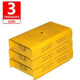 Anti Mofo Eletrônico Repel Mofo Amarelo Contra Bolor Mofo Ácaro 3 unidades 220V - Capte