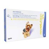 Anti Pulgas E Carrapatos Zoetis Revolution 12 Para Cães De 2,5 A 5 Kg - 3 Ampolas De 0,25 Ml