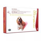 Anti Pulgas Revolution 120 Mg de 10,1 A 20 Kg Com 3 Pipetas - Zoetis