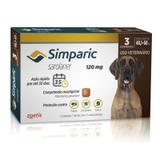 Anti Pulgas Simparic 120 Mg 40,1 A 60 Kg Com 3 comprimidos - Zoetis