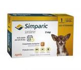 Anti pulgas simparic 1,3kg a 2,5kg - 01 comprimido - Zoetis