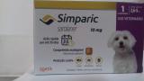 Anti pulgas simparic 2,6kg a 5kg - 01 comprimido - Zoetis
