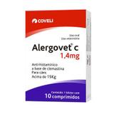 Antialérgico Coveli Alergovet C 1,4mg para Cães e Gatos