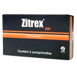 Antibiótico Cepav Zitrex 500mg 3 comprimidos