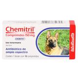 Antibiótico Chemitril Chemitec 150mg c/ 10 Comprimidos
