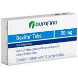 Antibiótico Ourofino Doxifin Tabs Caixa 14 Comprimidos 50mg