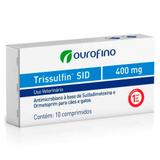 Antibiótico Trissulfin SID 400MG - 10/Comprimidos - Ourofino