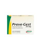 Anticoncepcional Biovet Preve-Gest 20mg Com 12 Comprimidos