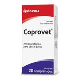 Anticoprofágico Coprovet Para Cães E Gatos 20 Comprimidos - Coveli