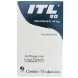 Antifungico Itl Itraconazol 50 Mg 10 Comprimidos - Cepav