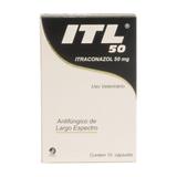 Antifúngico Itraconazol ITL Cepav 50mg 10 Cápsulas