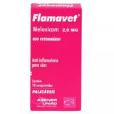 Antinflamatório Agener União Flamavet 2mg 10 Comprimidos